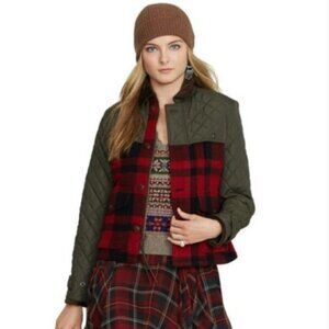 Polo Ralph Lauren Buffalo Plaid vintage Hunting Jacket women’s 2
